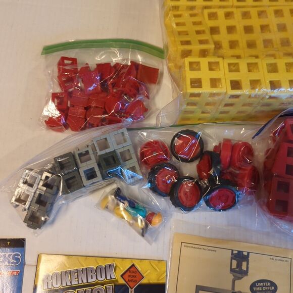 Rokenbok Preschool Building Set 04847 Incomplete Rok Blocks Deluxe Manual - Picture 8 of 8